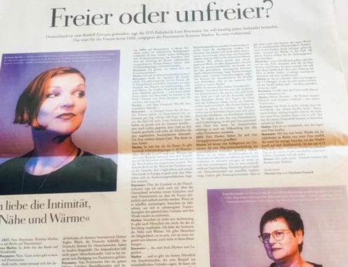 Streitgespräch mit Leni Breymaier zum Sexkaufverbot in „DIE ZEIT“