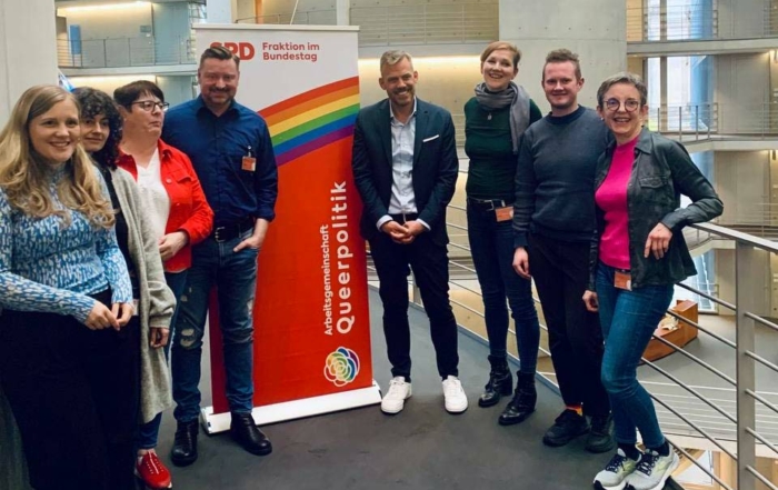 Huren in den Bundestag! Kristina Marlen zu Gast bei der queeren Fraktion der SPD